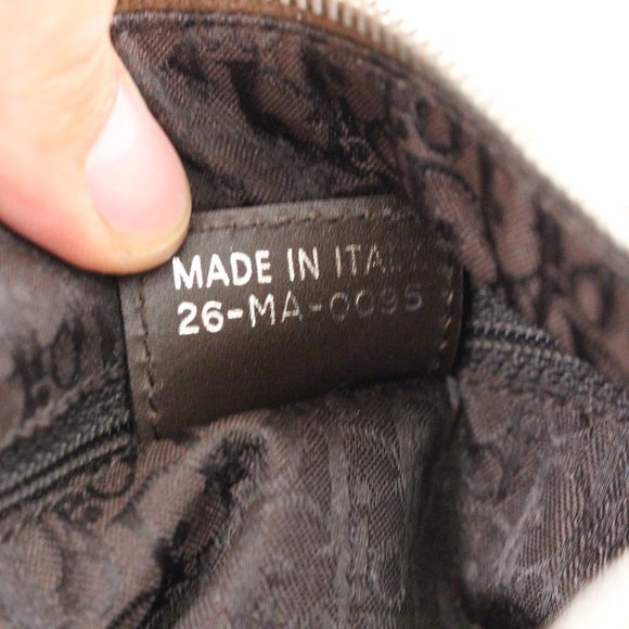 Christian Dior Mouton Flight East West Shoulder Bag Limited Edition Shearling CD - Picture 9 of 9